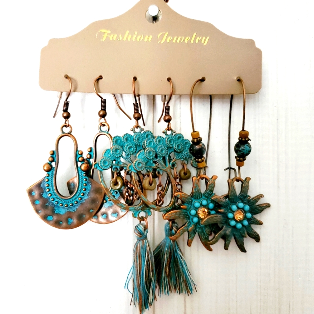 Folk Art Earrings